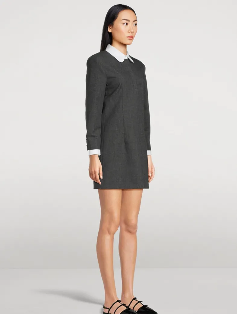 Wool Shift Dress