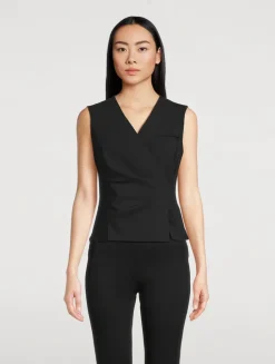 Wrap Vest Shirt