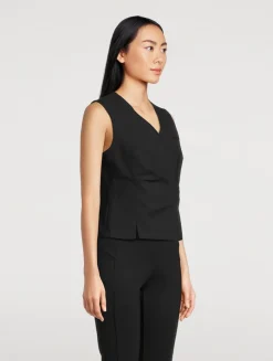 Wrap Vest Shirt