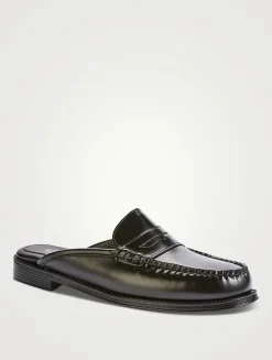 Wynn Leather Mules