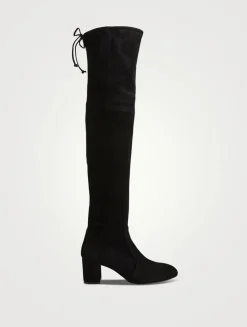 Yulianaland Suede Over-The-Knee Boots