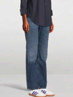 Zurie Straight-Leg Jeans